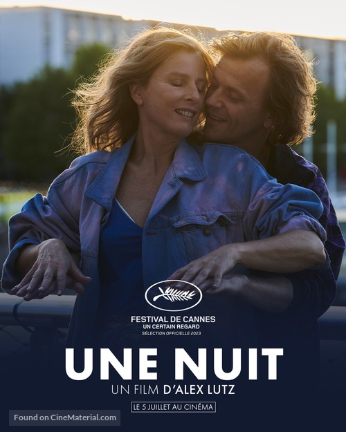 Une nuit - French Movie Poster