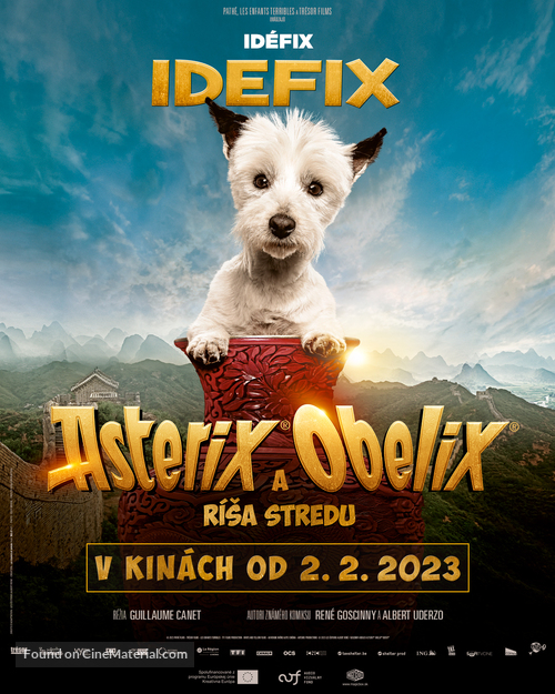 Ast&eacute;rix &amp; Ob&eacute;lix: L&#039;Empire du Milieu - Slovak Movie Poster