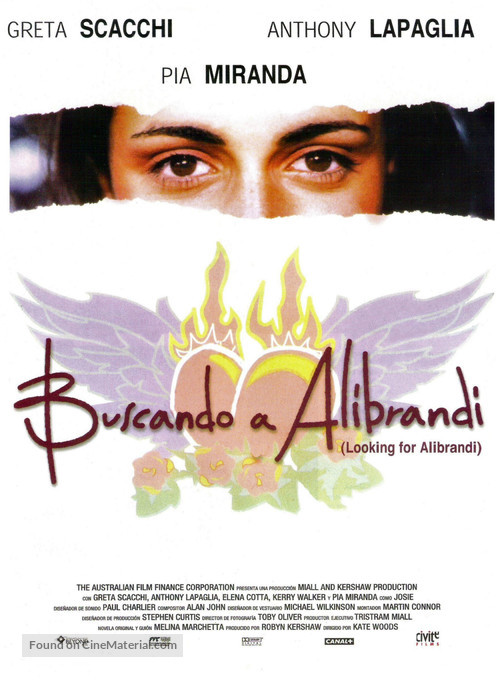 Looking for Alibrandi - Spanish Movie Poster