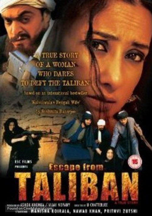 Escape from Taliban - British DVD movie cover