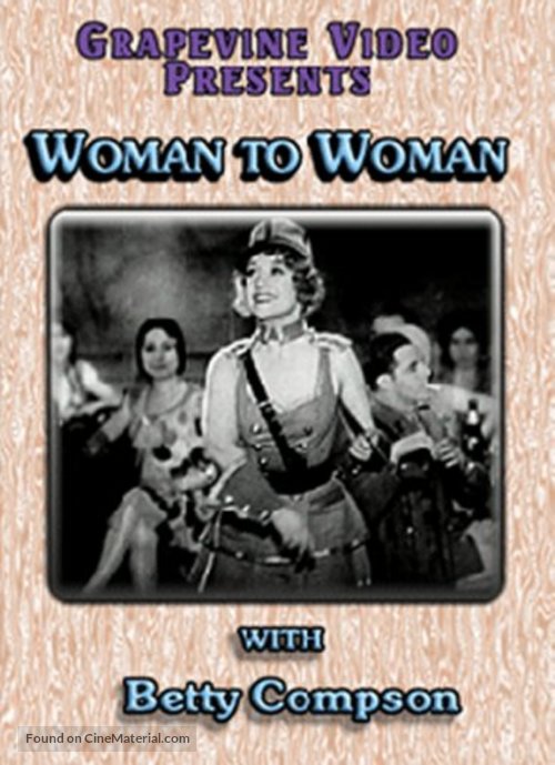 Woman to Woman - British DVD movie cover