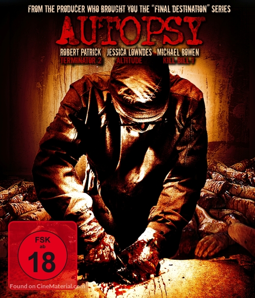 Autopsy - Blu-Ray movie cover