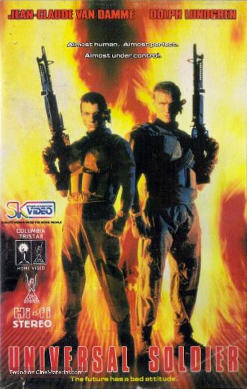 Universal Soldier - South African DVD movie cover