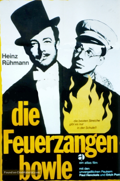 Feuerzangenbowle, Die - German Movie Poster
