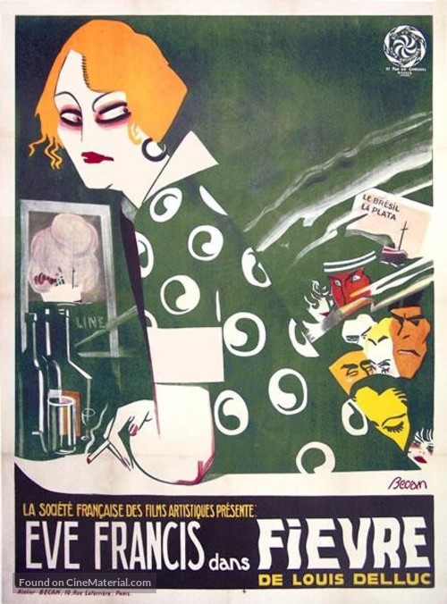 Fi&egrave;vre - French Movie Poster