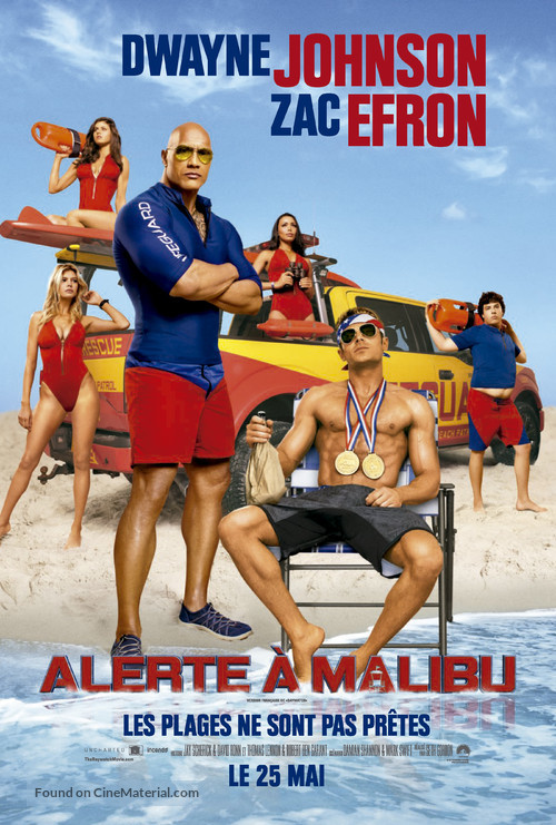 Baywatch - Canadian Movie Poster