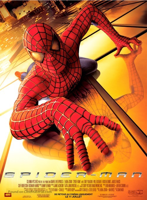 Spider-Man - French Movie Poster