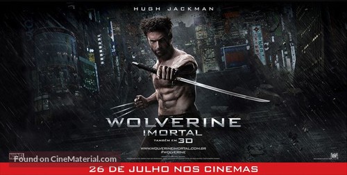 The Wolverine - Brazilian Movie Poster