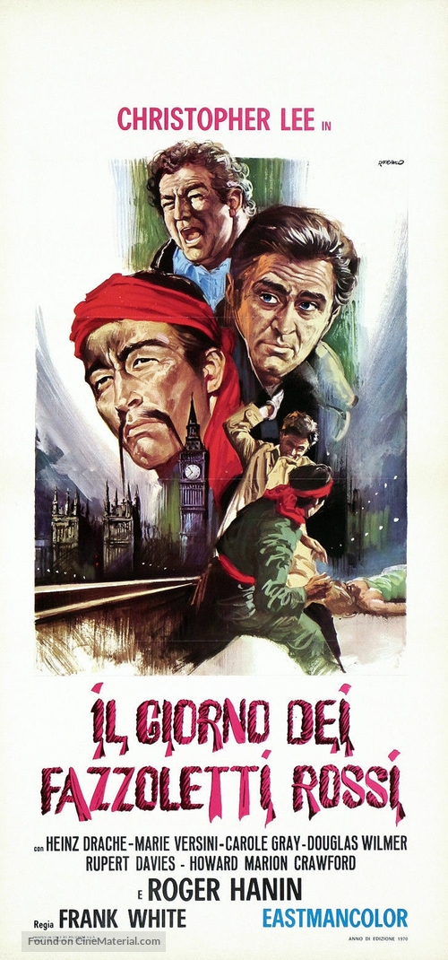 The Brides of Fu Manchu - Italian Movie Poster