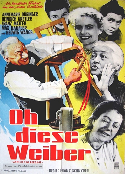 Die K&auml;serei in der Vehfreude - German Movie Poster