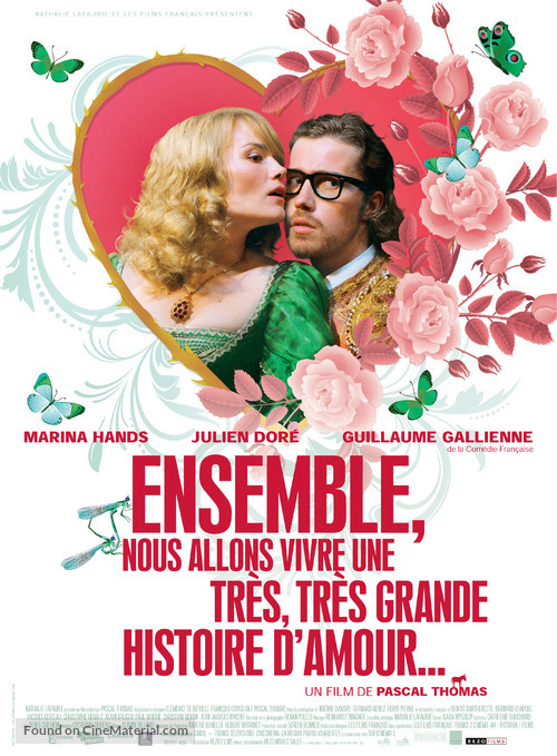 Ensemble, nous allons vivre une tr&egrave;s tr&egrave;s belle histoire d&#039;amour - French Movie Poster
