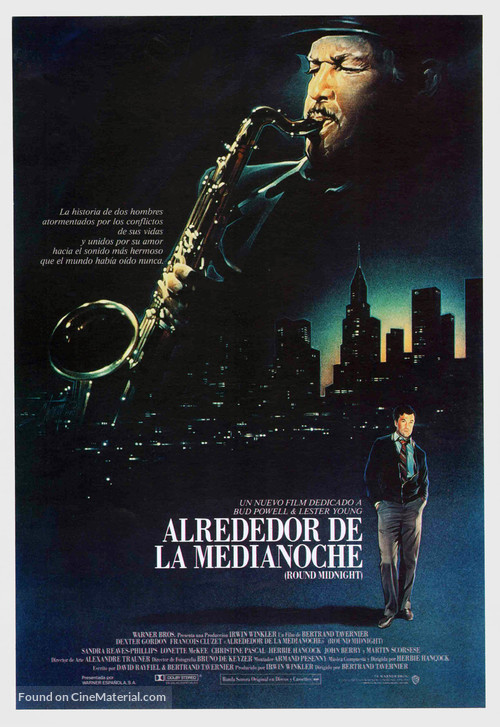 &#039;Round Midnight - Spanish Movie Poster