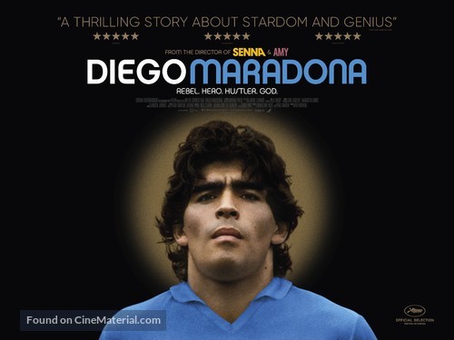 Diego Maradona - British Movie Poster