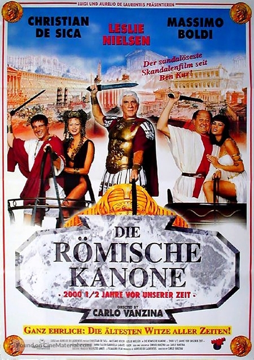 S.P.Q.R. 2000 e 1/2 anni fa - German Movie Poster