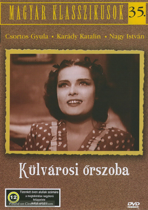 K&uuml;lv&aacute;rosi &ouml;rszoba - Hungarian Movie Cover