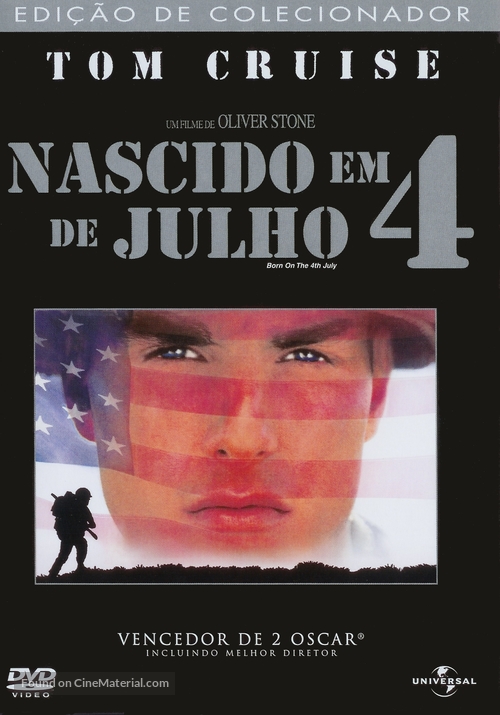 Born on the Fourth of July - Brazilian Movie Cover