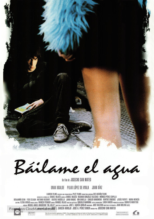 B&aacute;ilame el agua - Spanish Movie Poster