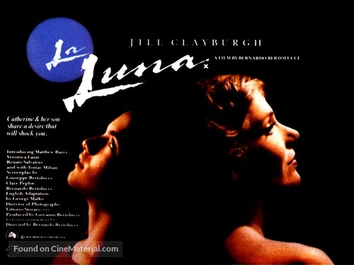 Luna, La - British Movie Poster