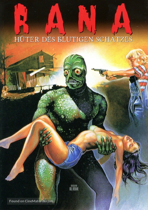 Rana: The Legend of Shadow Lake - German Movie Cover