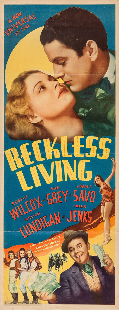 Reckless Living - Movie Poster