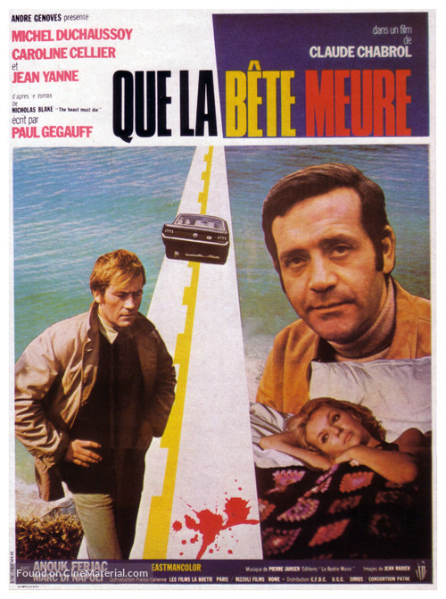 Que la b&ecirc;te meure - French Movie Poster