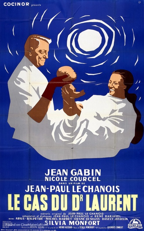 Le cas du Dr Laurent - French Movie Poster