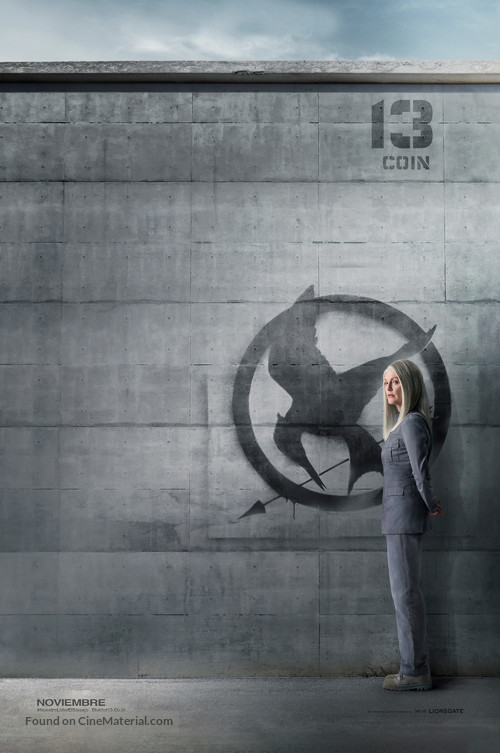 The Hunger Games: Mockingjay - Part 1 - Mexican Movie Poster