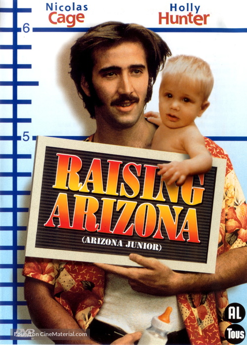 Raising Arizona - Dutch Movie Cover