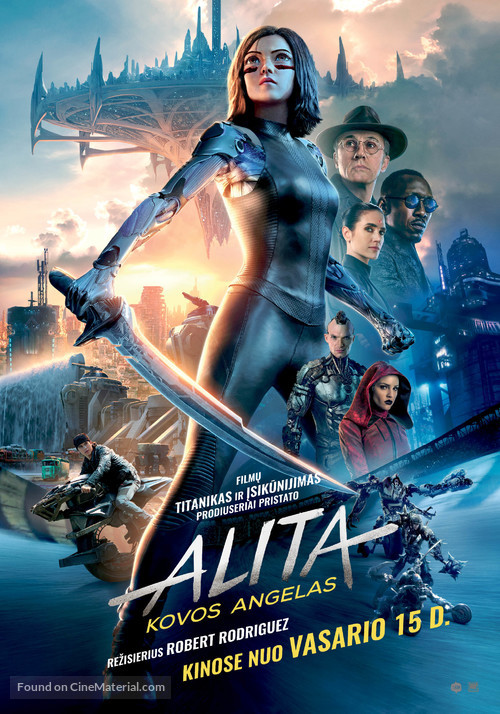 Alita: Battle Angel - Lithuanian Movie Poster