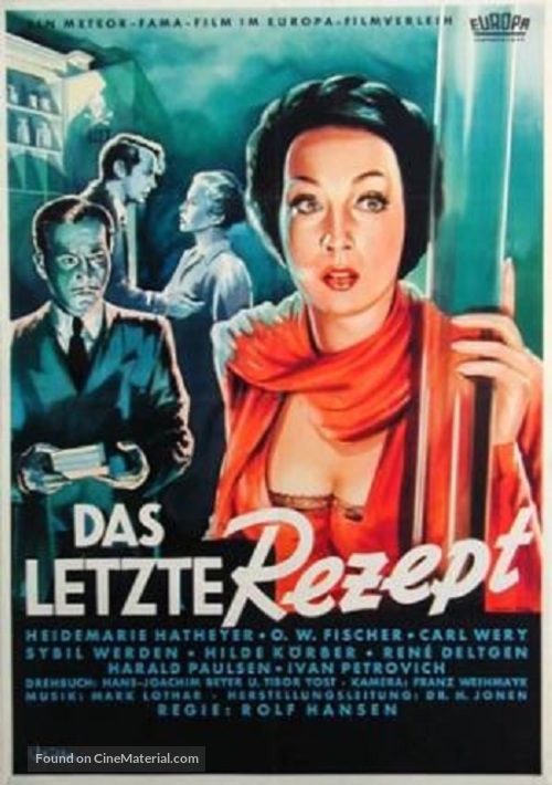 Das letzte Rezept - German Movie Poster