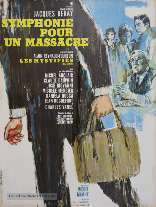 Symphonie pour un massacre - French Movie Poster