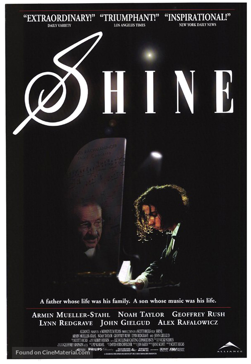 Shine - Canadian Movie Poster