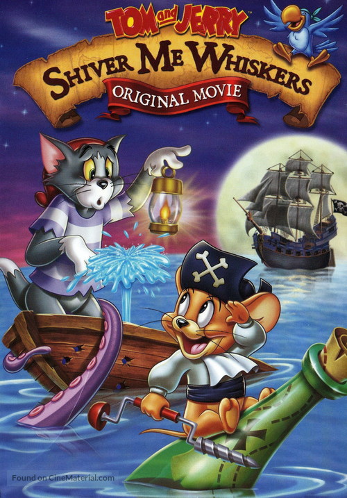 Tom and Jerry: Shiver Me Whiskers - DVD movie cover