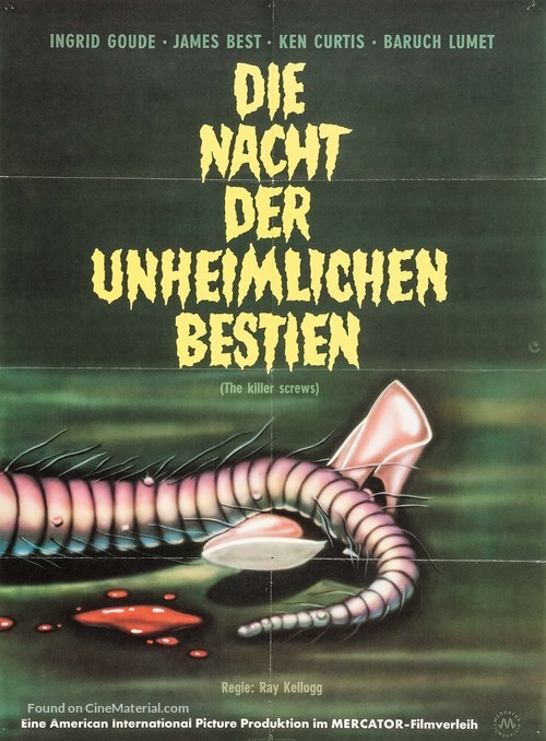 The Killer Shrews - German Movie Poster