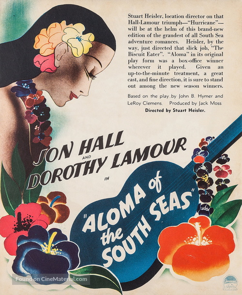 Aloma of the South Seas - poster