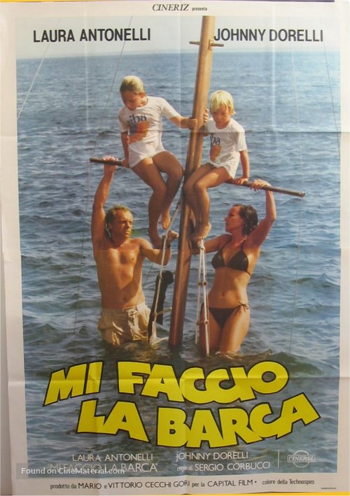 Mi faccio la barca - Italian Movie Poster