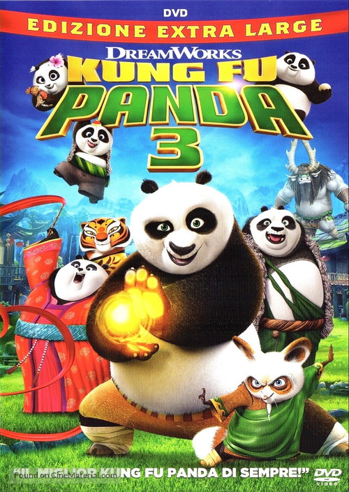 Kung Fu Panda 3 - Italian Movie Cover