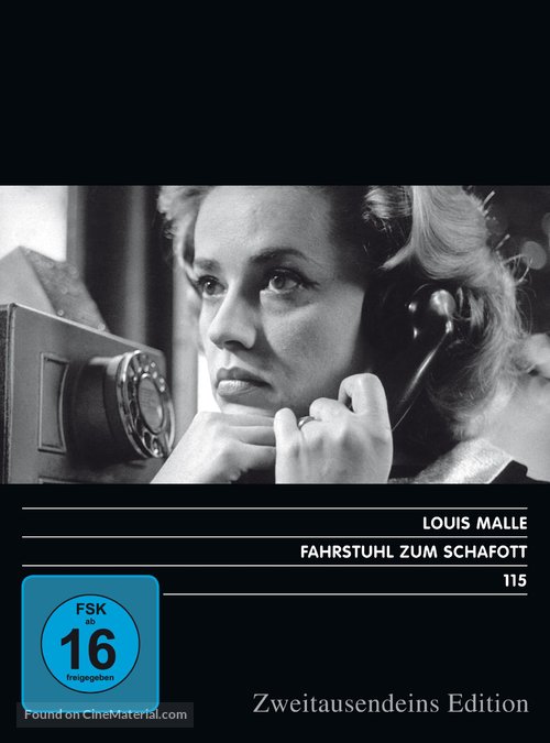 Ascenseur pour l&#039;&eacute;chafaud - German Movie Cover