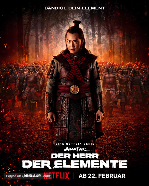 &quot;Avatar: The Last Airbender&quot; - Danish Movie Poster