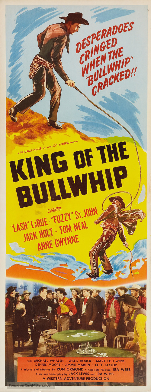 King of the Bullwhip - Movie Poster