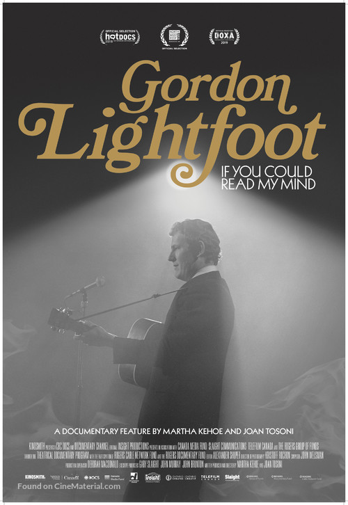 Gordon Lightfoot: If You Could Read My Mind - Movie Poster