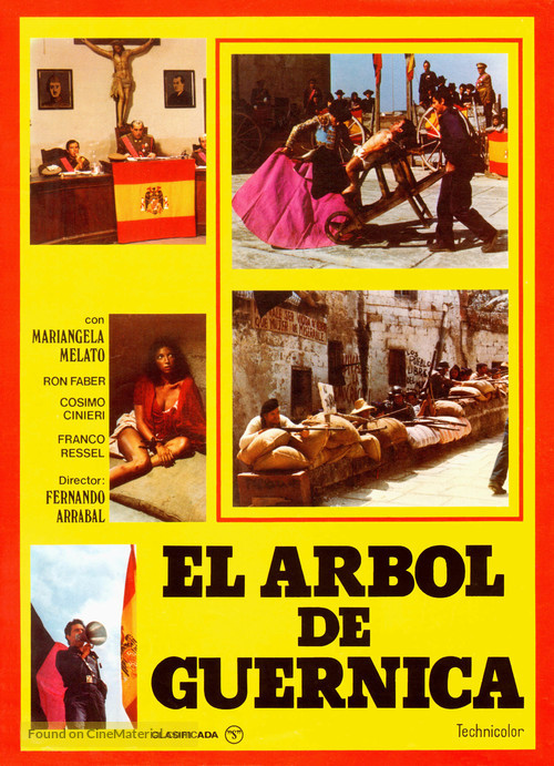 L&#039;arbre de Guernica - Spanish Movie Poster