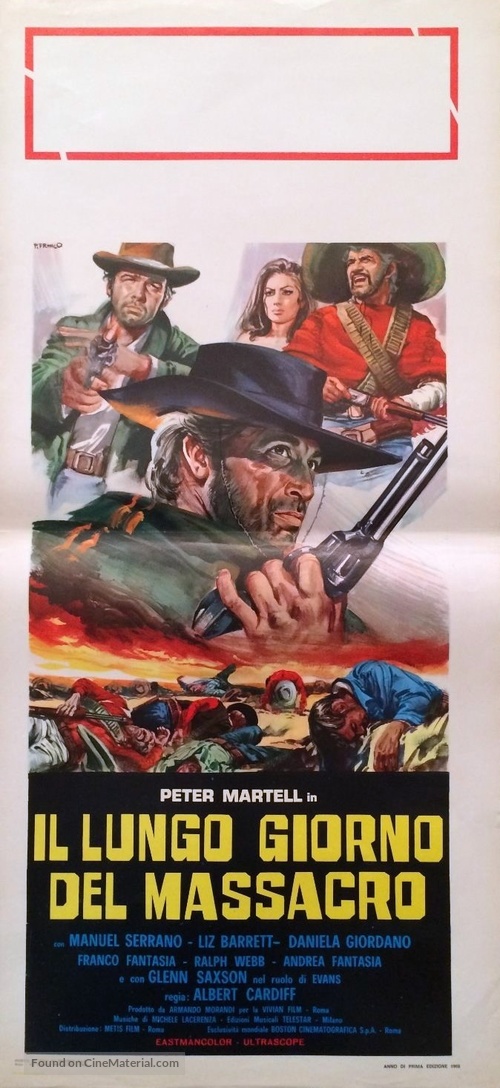 Il lungo giorno del massacro - Italian Movie Poster