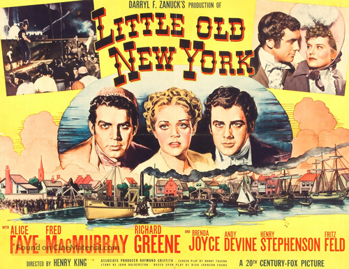 Little Old New York - Movie Poster
