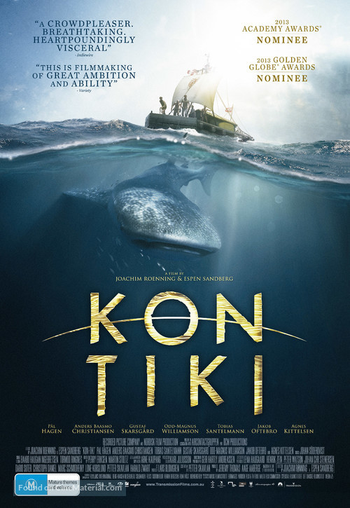 Kon-Tiki - Australian Movie Poster