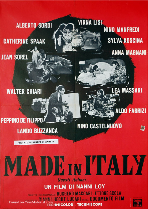 Made in Italy - Italian Movie Poster