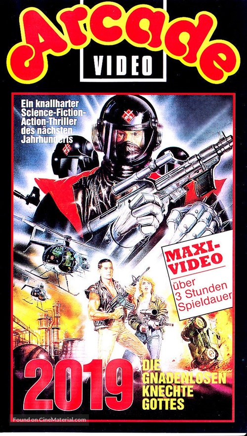 &quot;Knights of God&quot; - German VHS movie cover