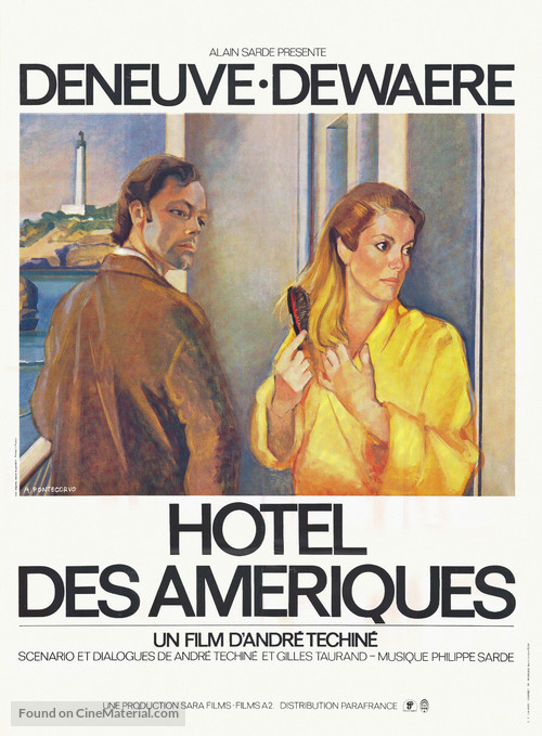 H&ocirc;tel des Am&egrave;riques - French Movie Poster