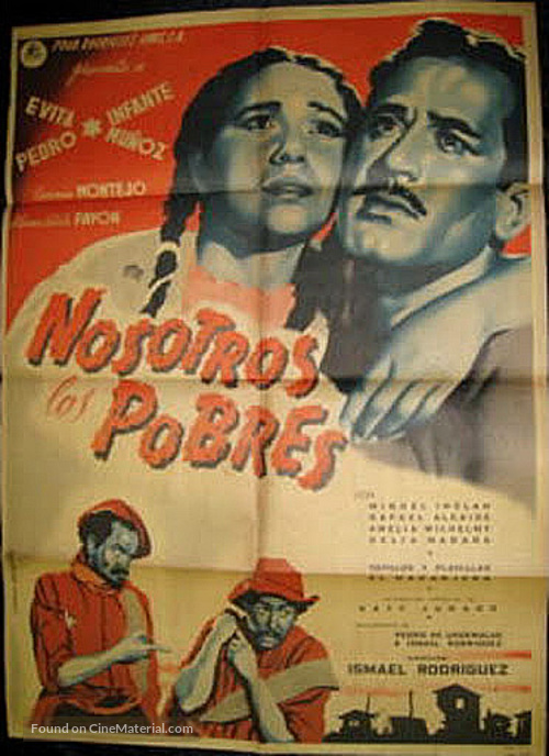 Nosotros, los pobres - Mexican Movie Poster