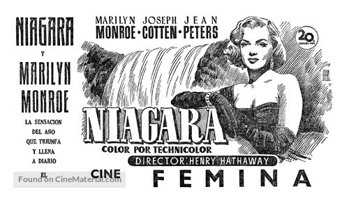 Niagara - Spanish poster